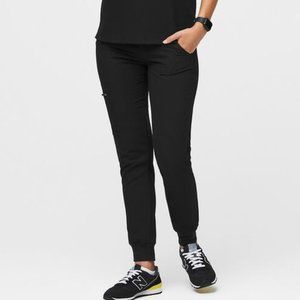 FIGS ZAMORA JOGGER PANTS - BLACK - SMALL TALL